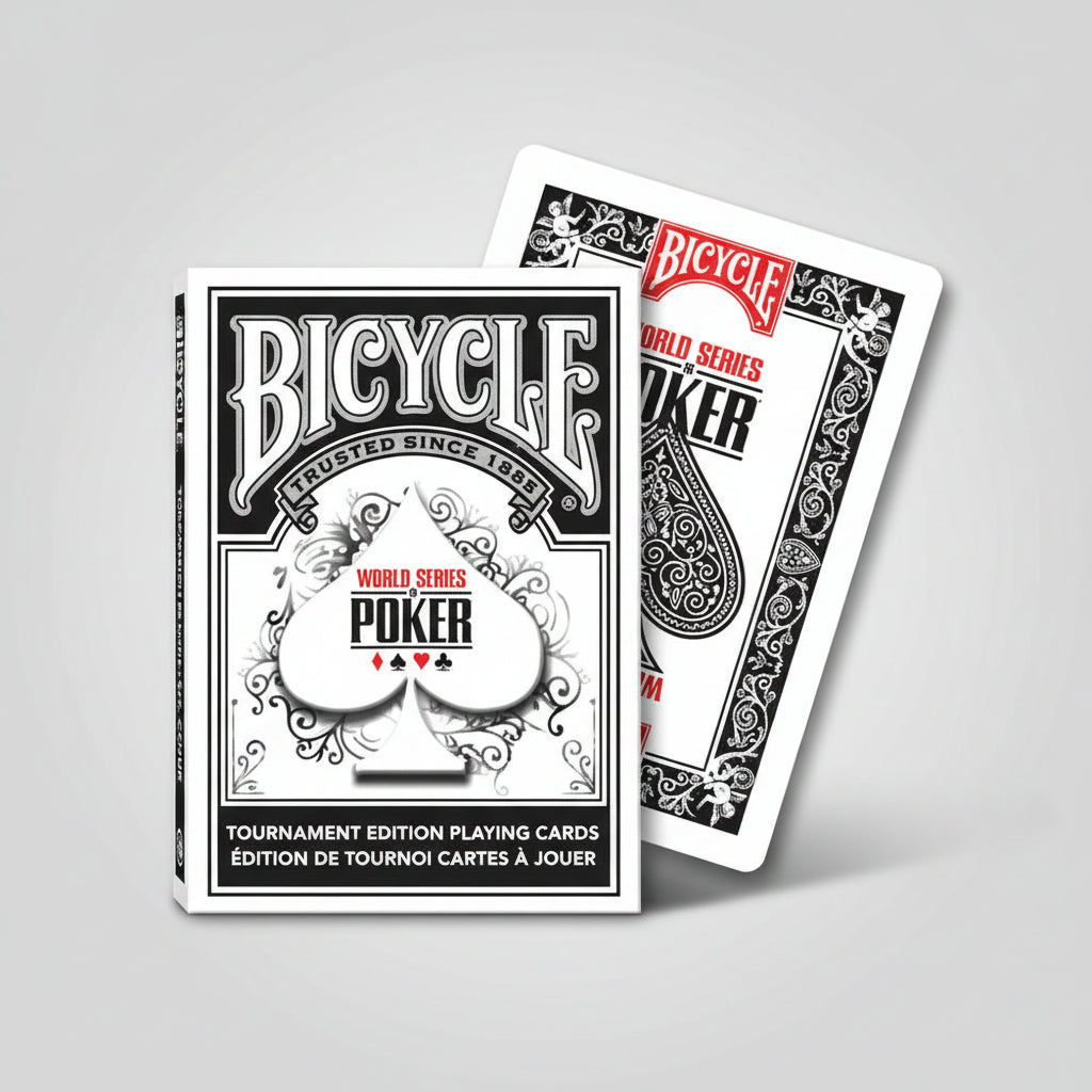 Bicycle World Series of Poker: Limited Edition Set #1 – Black & Red Tournament Decks