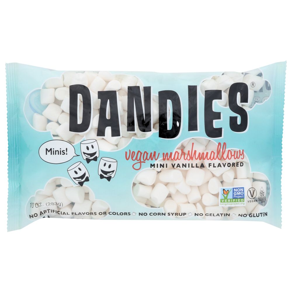 DANDIES: Mini-Marshmallows Vegan Animal Free Non-Gmo, 10 oz