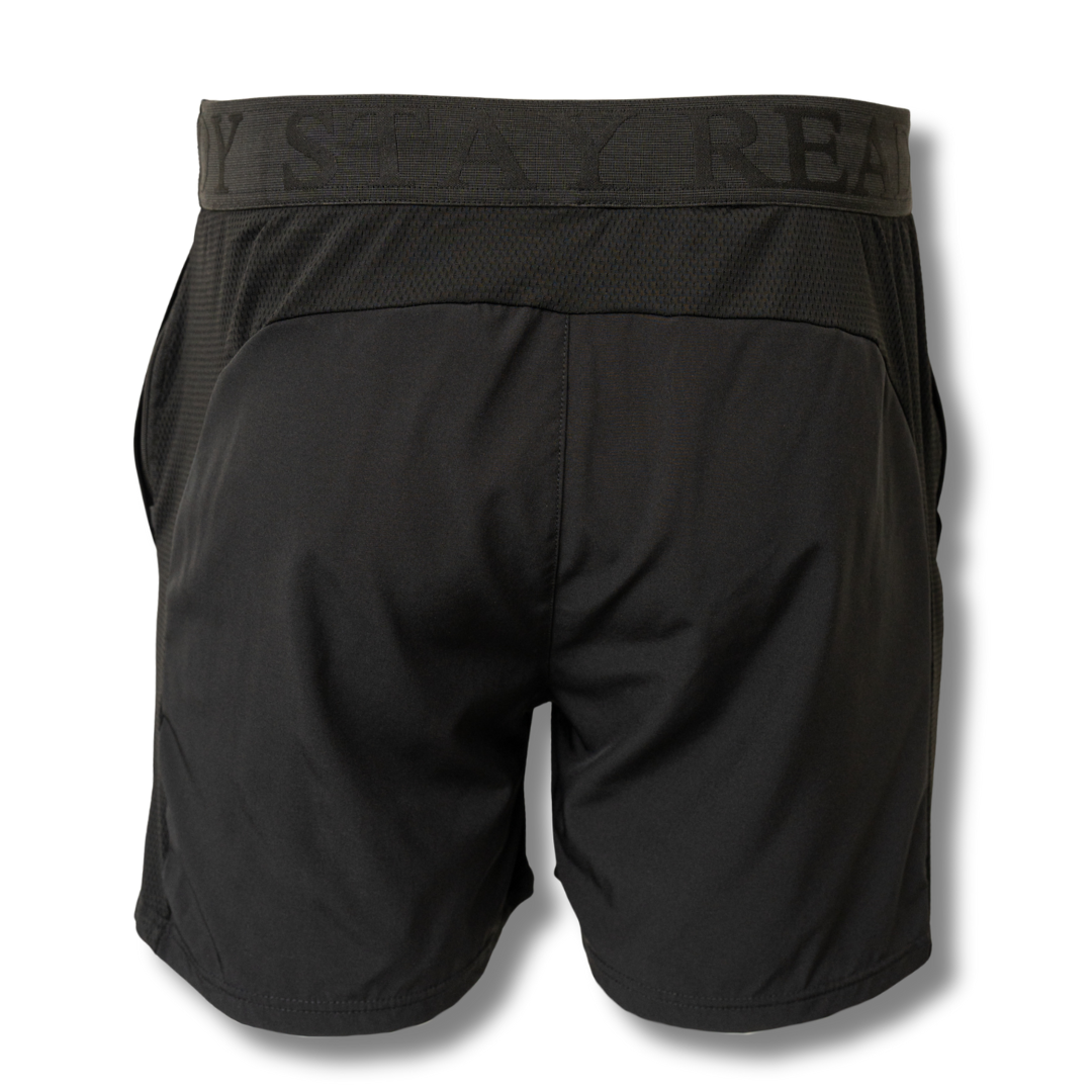 MEN'S | MOTTO SHORT : BLACK