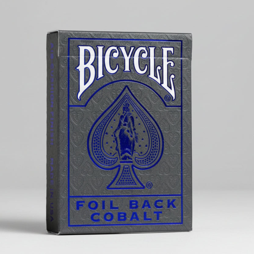 Bicycle Metalluxe Cobalt Blue Playing Cards