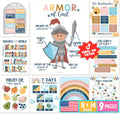 Bible Learning Kit, Boho 9 Poster Pack
