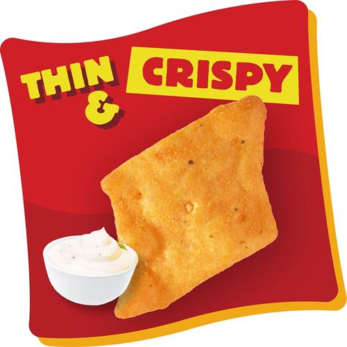 Cheez-It Snapd Cheese Cracker Chips, Thin Crisps, Lunch Snacks, Cheddar Sour Cream And Onion, 9Oz Box (12 Pouches)