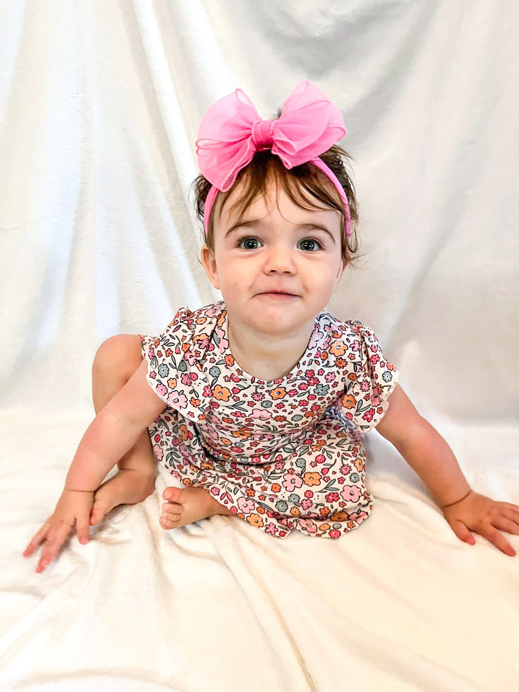 Blossom Bestie: Bodysuit Twirl Dress