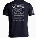 Amendment Old No 2 Men's Short Sleeve Shield Republic T-Shirt