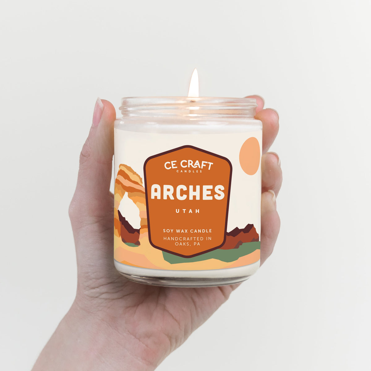 Arches National Park Candle