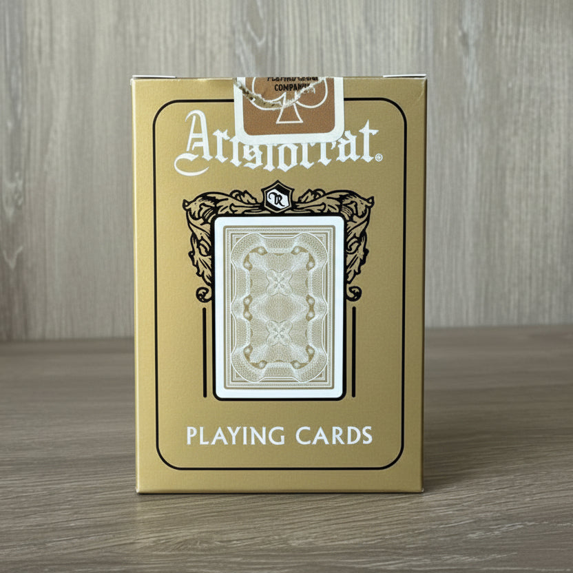 Aristocrat 727 Gold 110th Anniversary Playing Cards