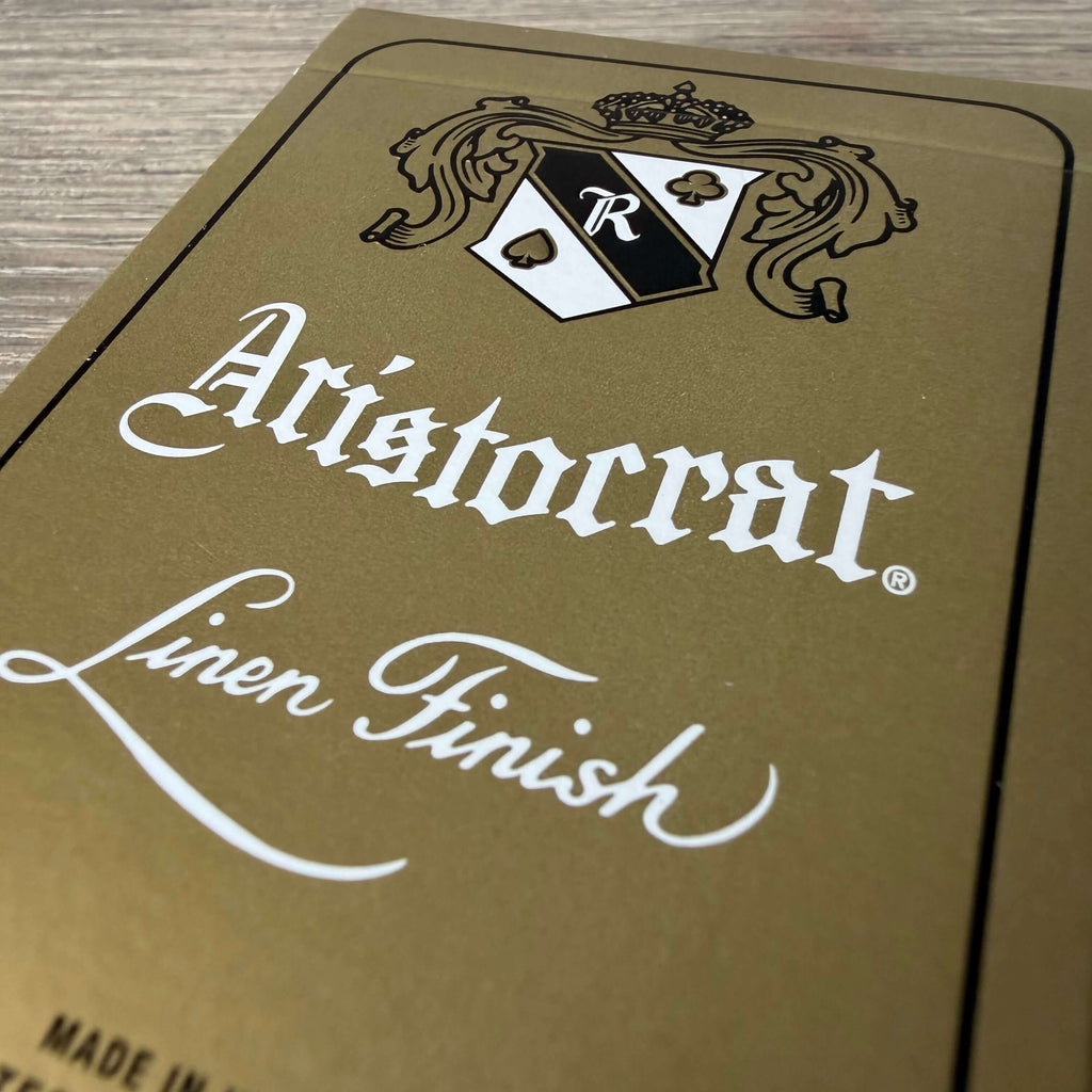 Aristocrat 727 Gold 110th Anniversary Playing Cards