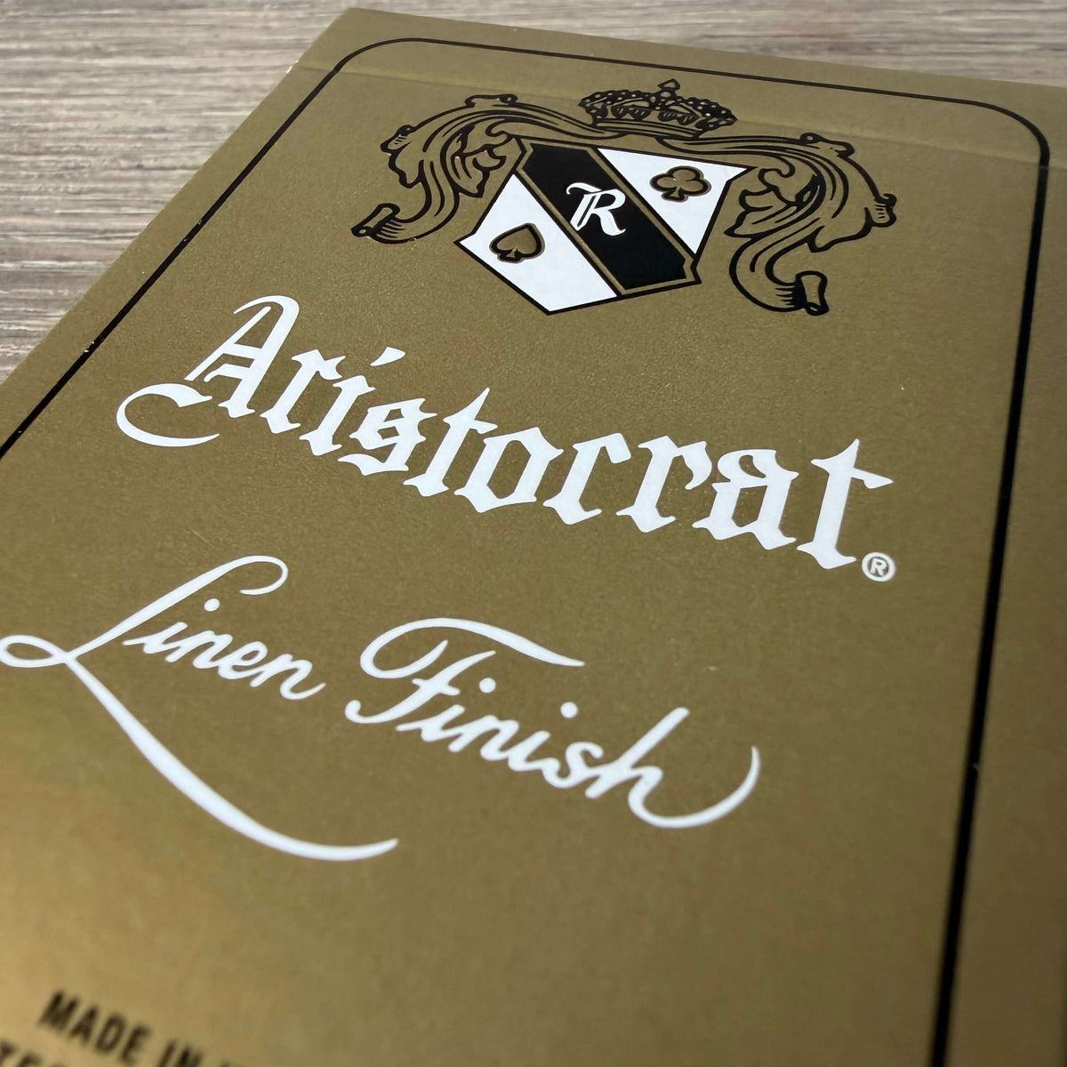 Aristocrat 727 Gold 110th Anniversary Playing Cards
