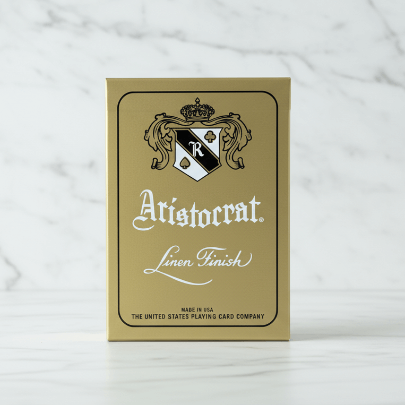 Aristocrat 727 Gold 110th Anniversary Playing Cards