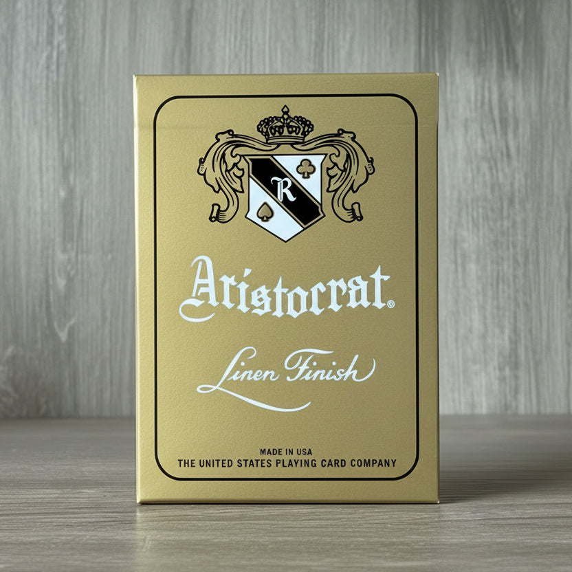 Aristocrat 727 Gold 110th Anniversary Playing Cards