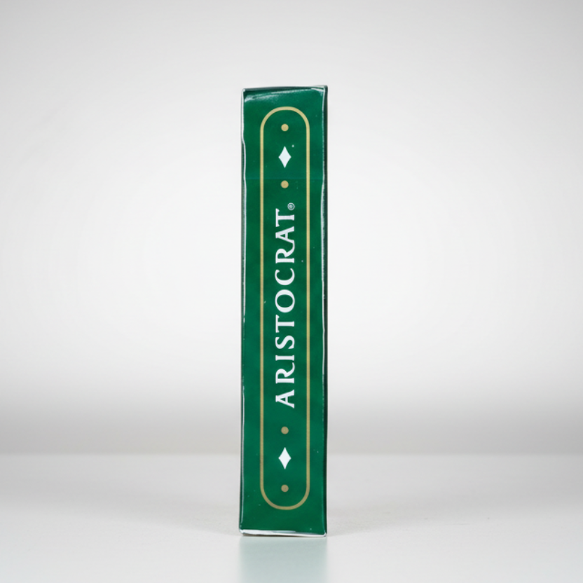 Aristocrat 727 Currency Green 110th Anniversary Playing Cards