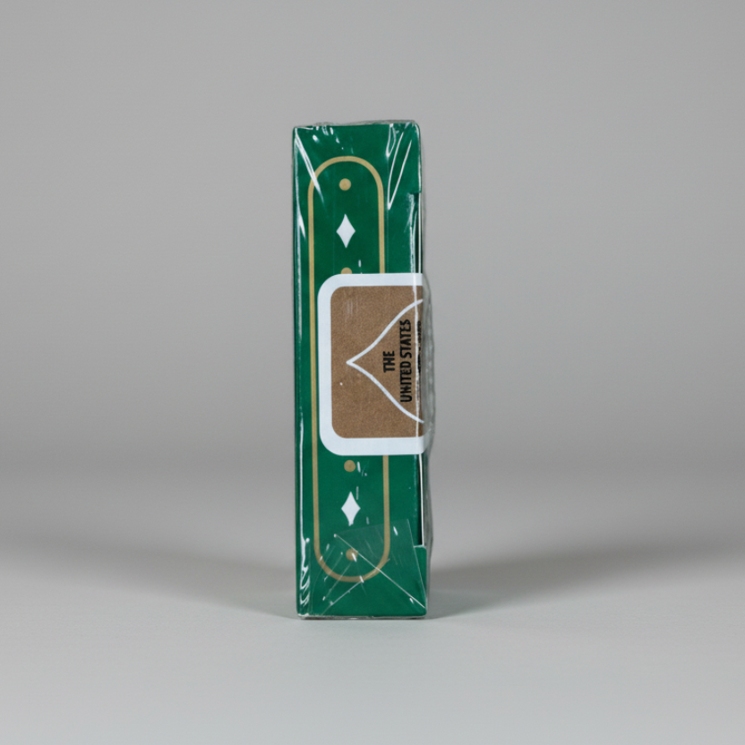 Aristocrat 727 Currency Green 110th Anniversary Playing Cards