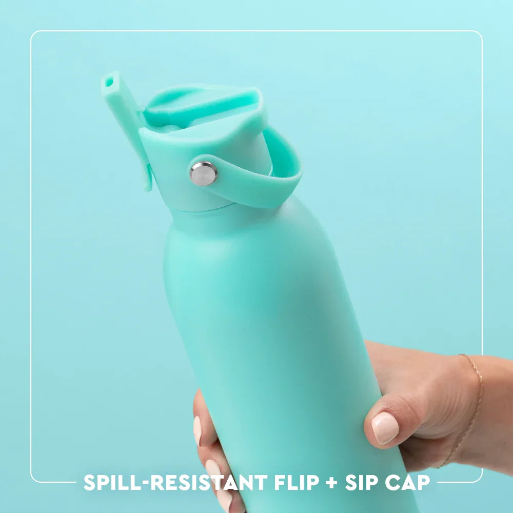 Glacier Stripe Flip + Sip Bottle 26oz