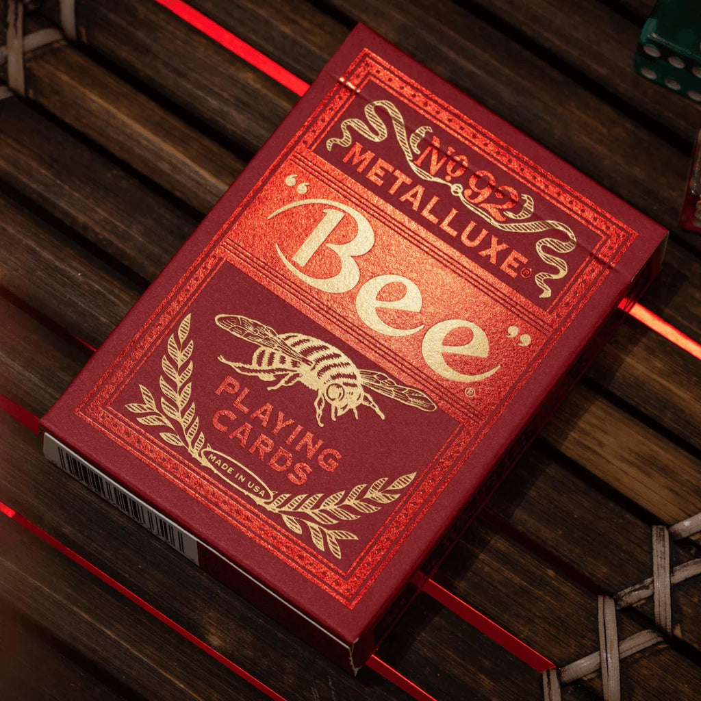 Bee Metalluxe Playing Cards