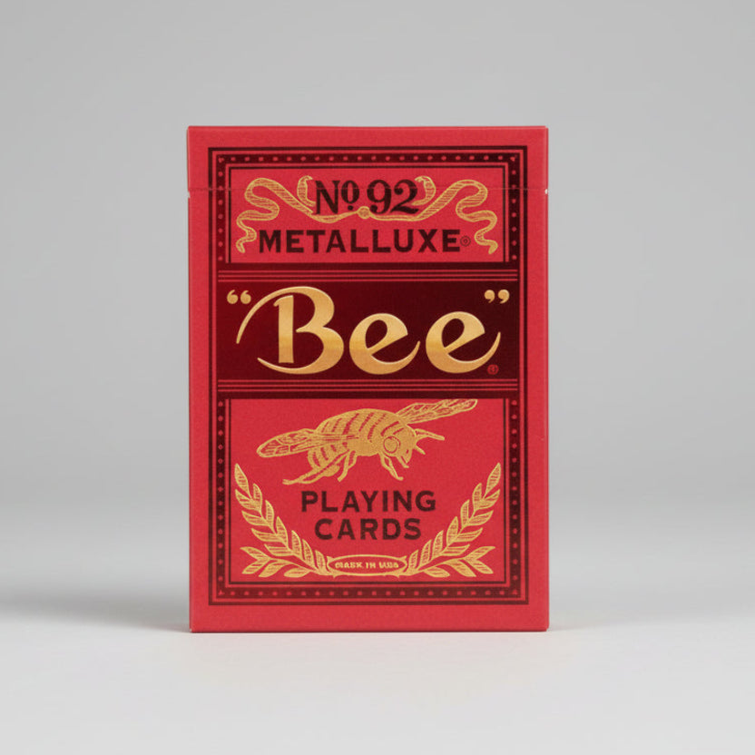 Bee Metalluxe Playing Cards