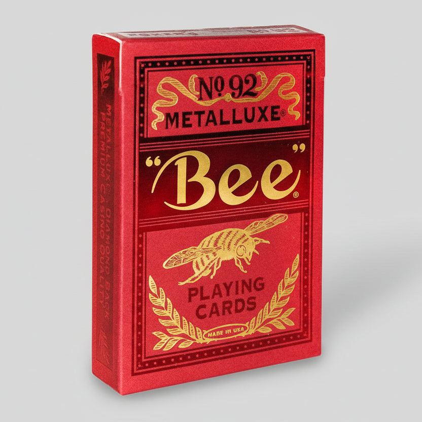 Bee Metalluxe Playing Cards