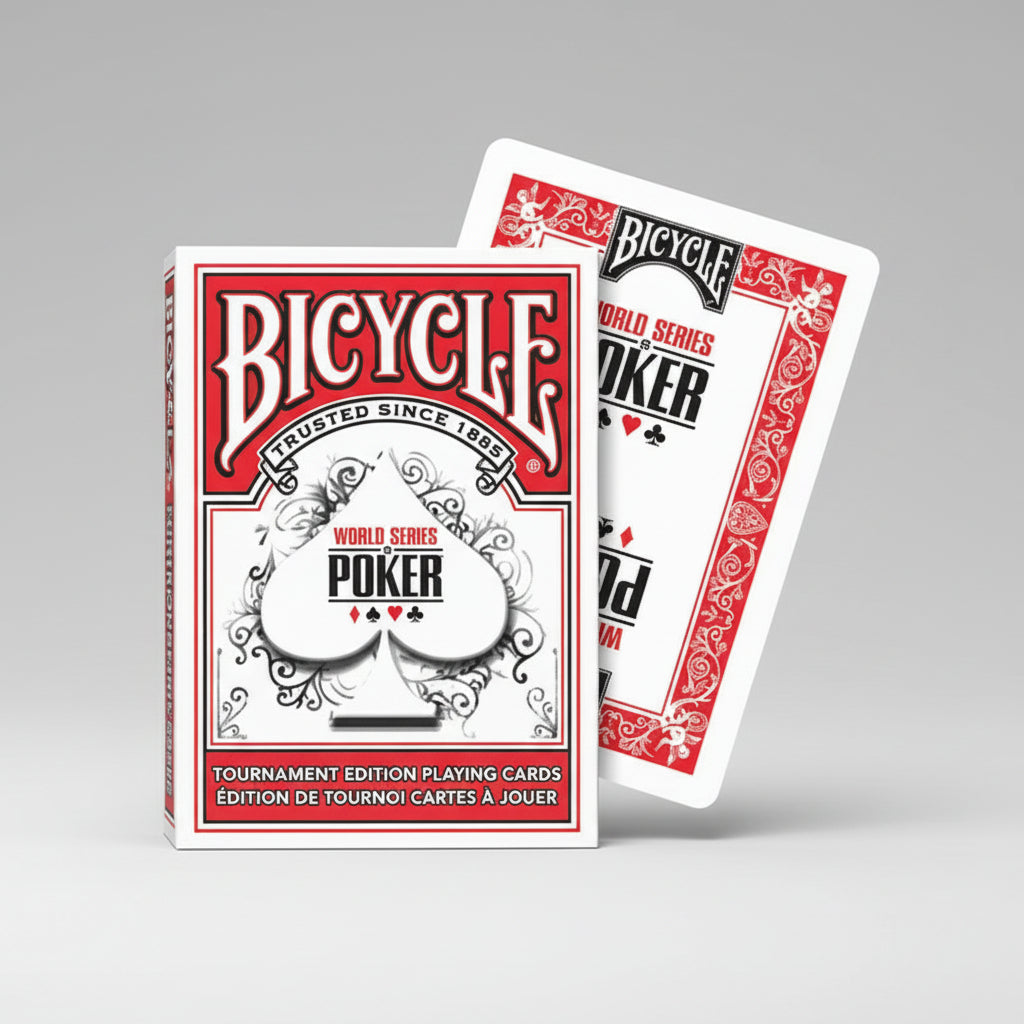 Bicycle World Series of Poker: Limited Edition Set #1 – Black & Red Tournament Decks
