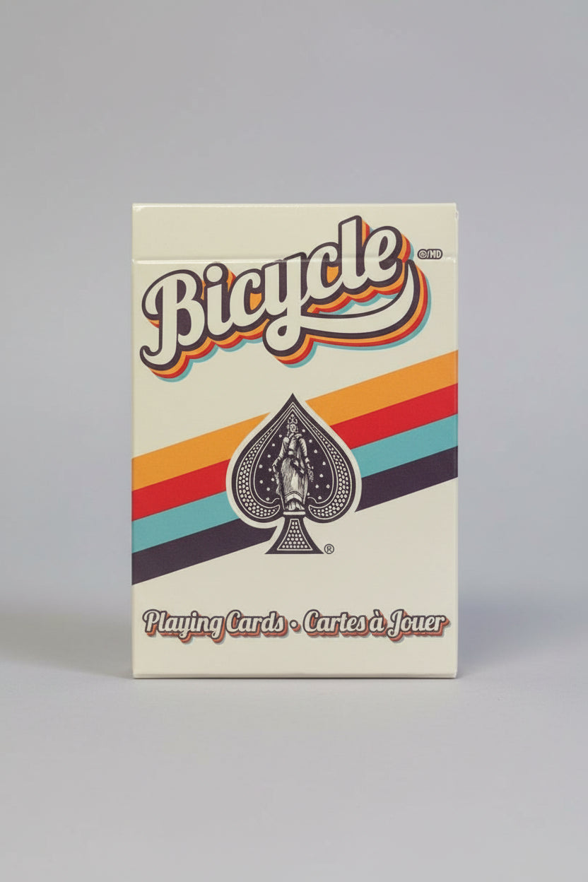 Bicycle 808 Vintage 1980s Playing Cards – Brown & Red Editions