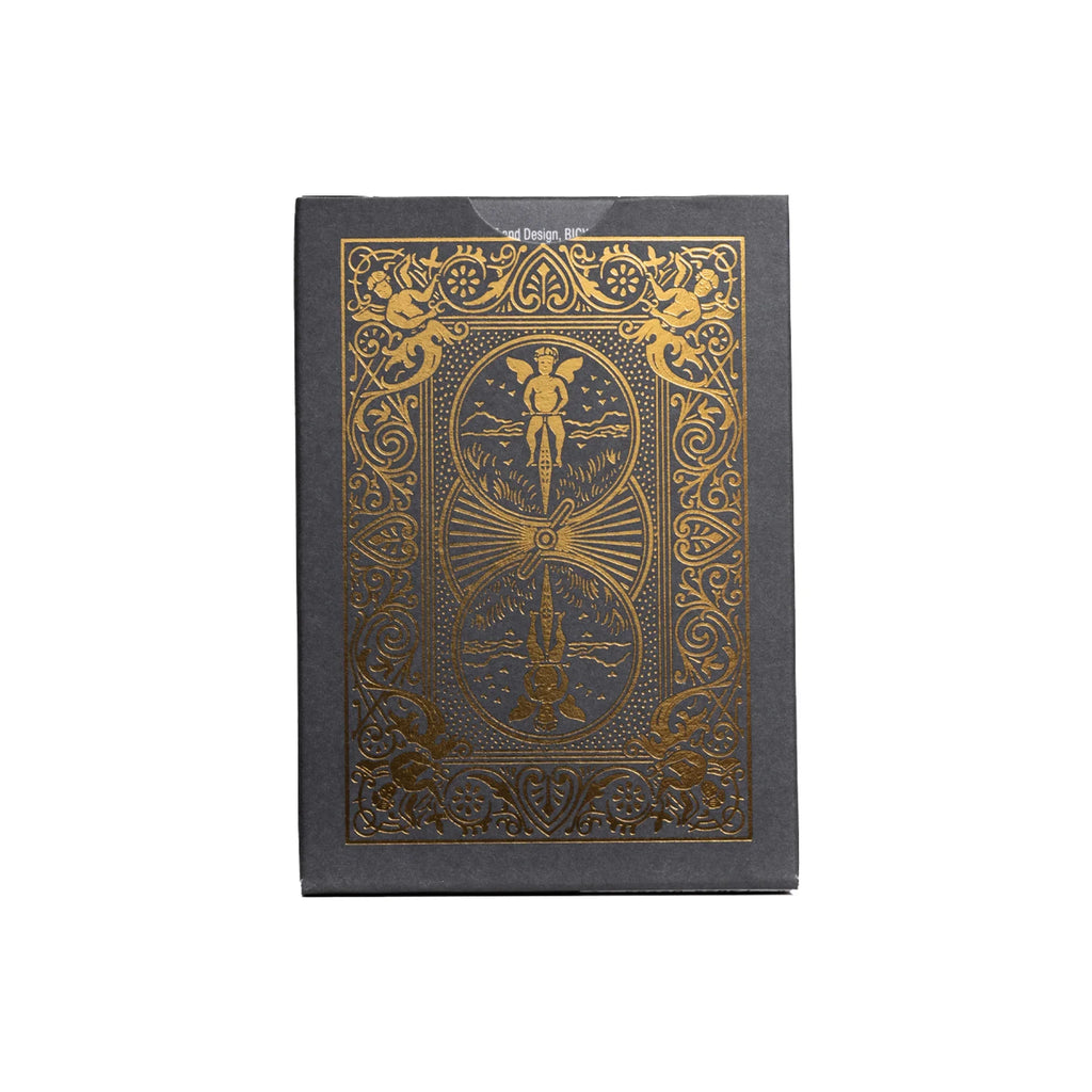 Bicycle Black and Gold Metalluxe Playing Cards – Premium Foil Edition