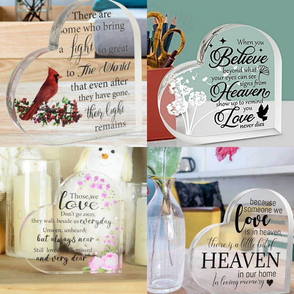 Gift Bundle - Memorial Wind Chime – Whispering Hearts™ Collection – Platinum Rose Personalized 30”