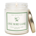 One More Pickleball Game Soy Candle - Clear Jar - 9 oz