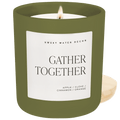 Gather Together Soy Candle - Olive Matte Jar - 15 oz (Farmhouse)