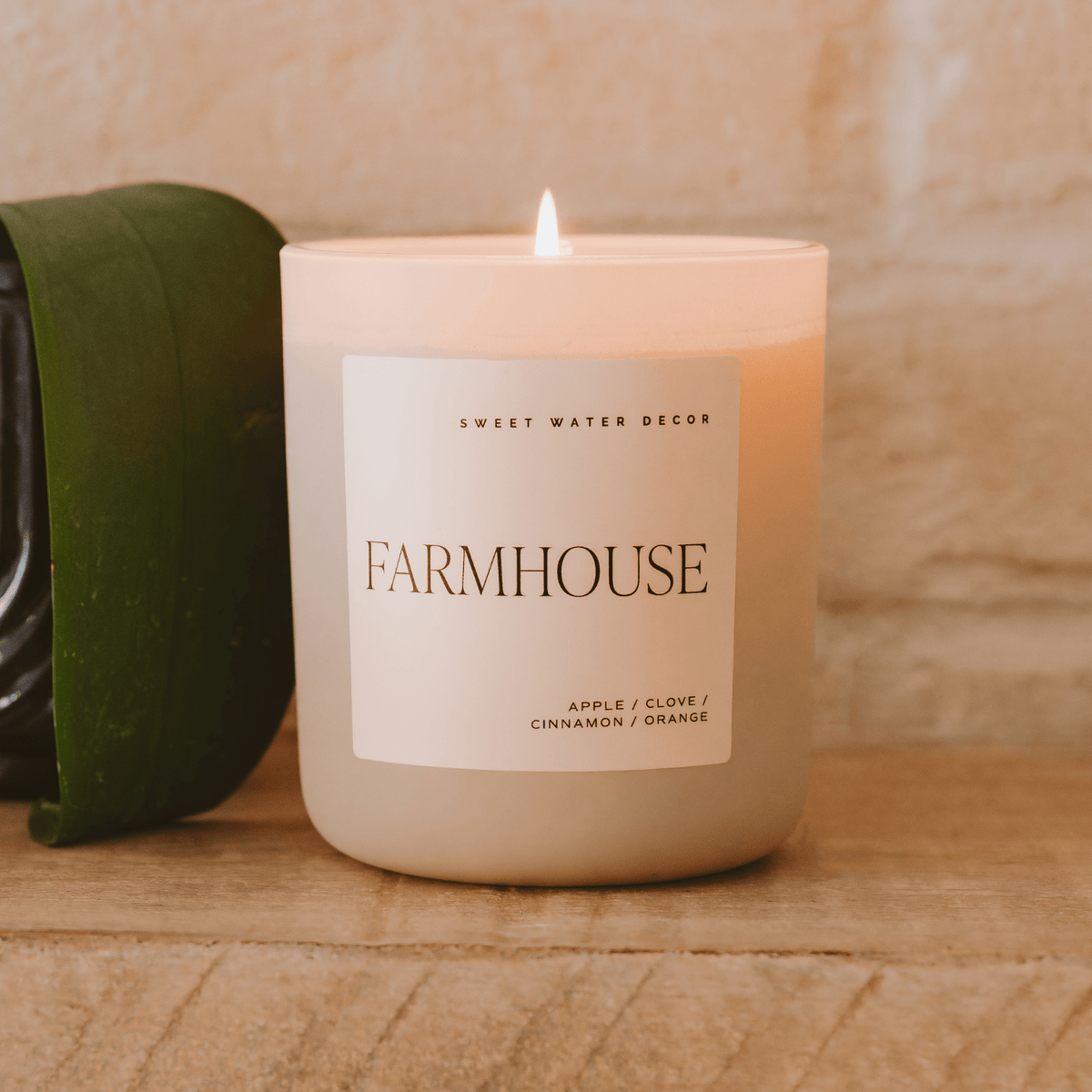 Farmhouse Soy Candle - Tan Matte Jar - 15 oz