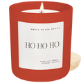 Ho Ho Ho Soy Candle - Red Matte Jar - 15 oz (Christmas)