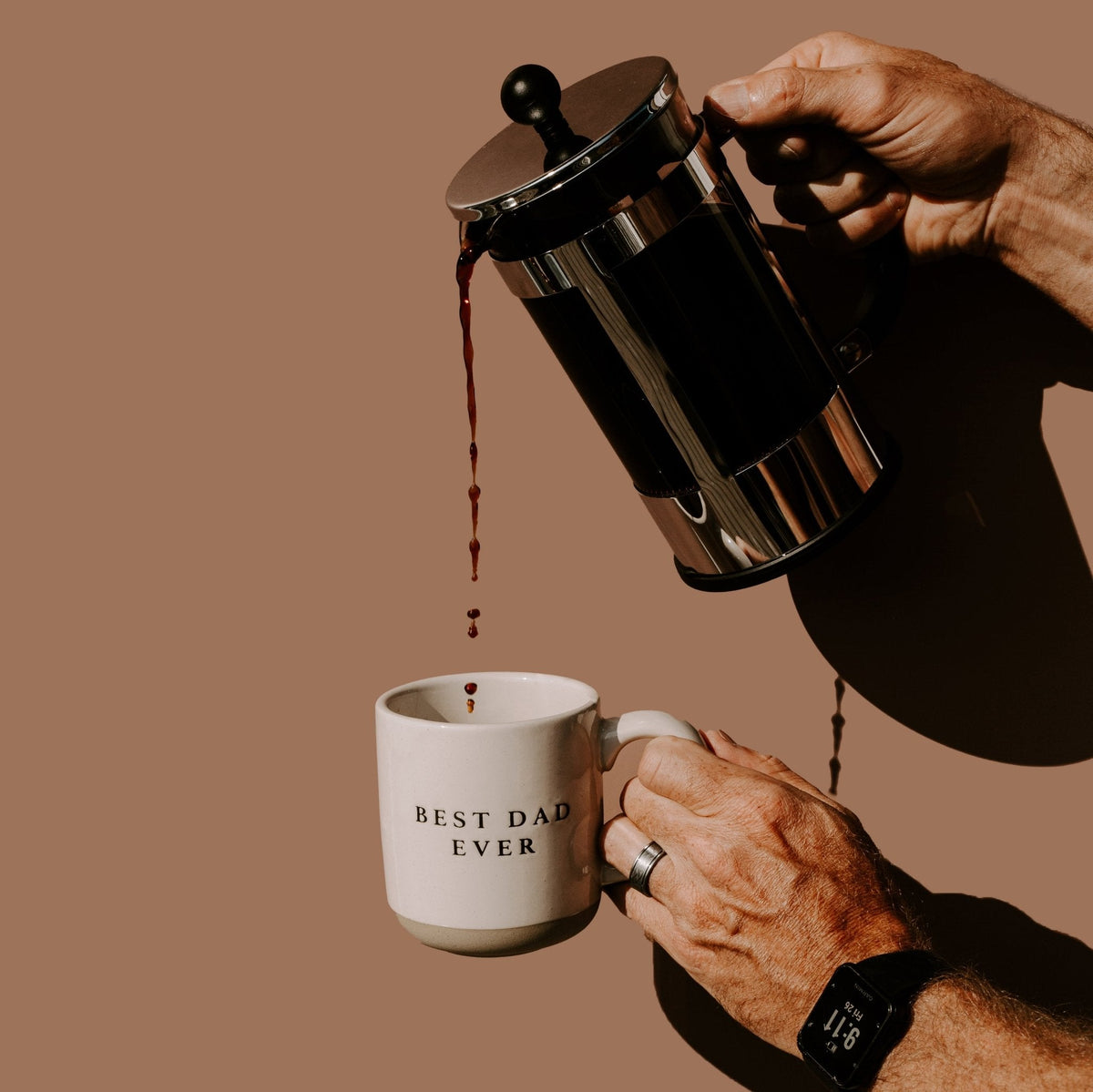 Best Dad Ever 14 oz Stoneware Coffee Mug