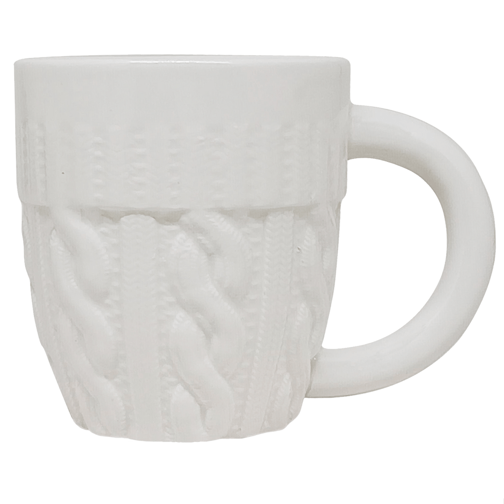 Cream Sweater 18 oz Figural Coffee Mug