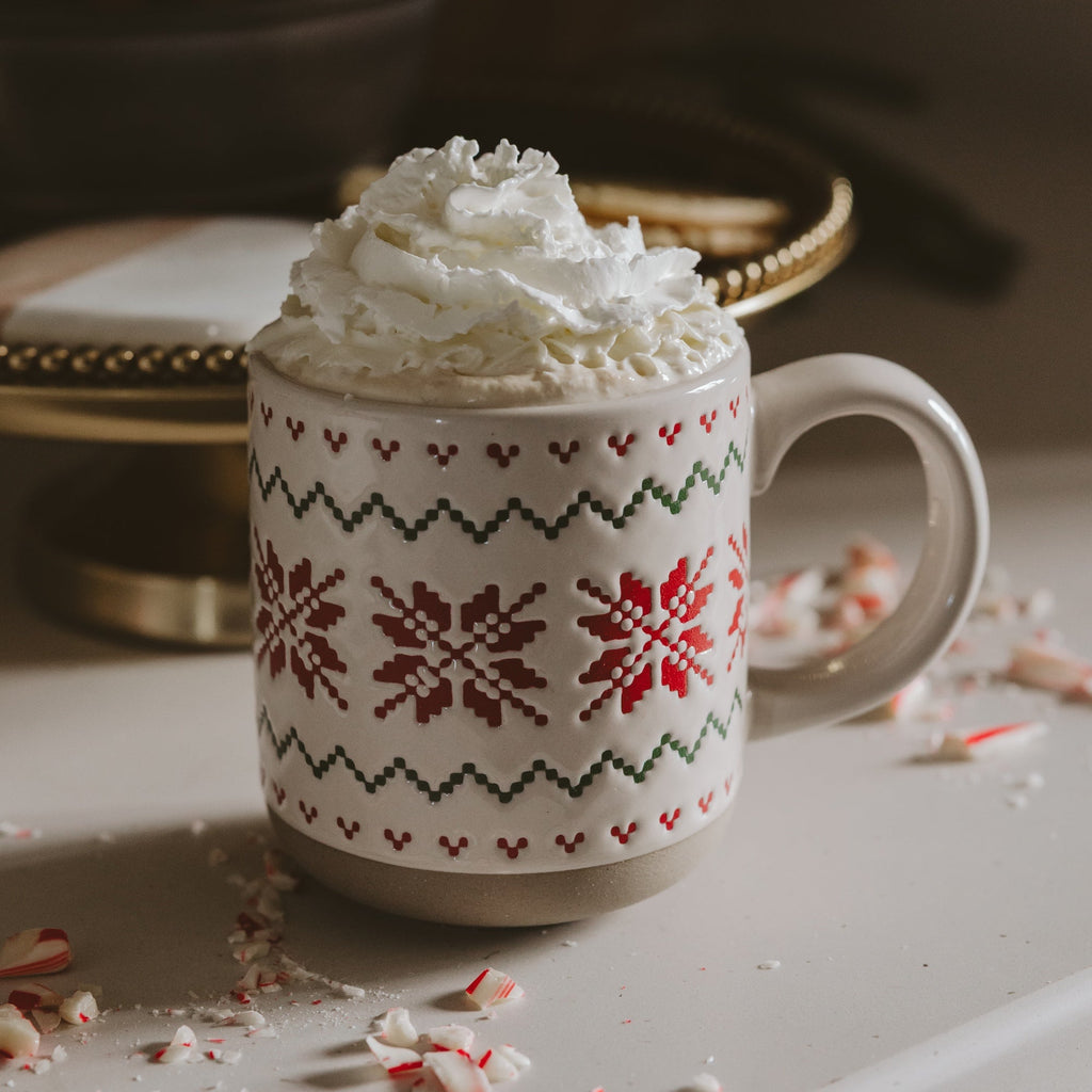 Fair Isle Sweater 14 oz Stoneware Coffee Mug