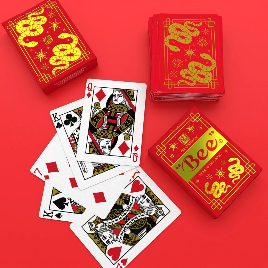 Bee Year of the Snake Playing Cards