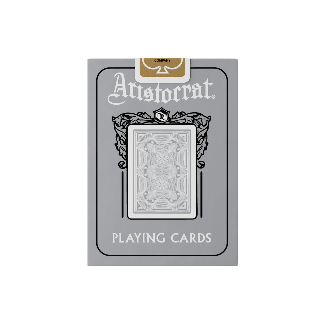 Aristocrat 727 Silver 110th Anniversary Playing Cards