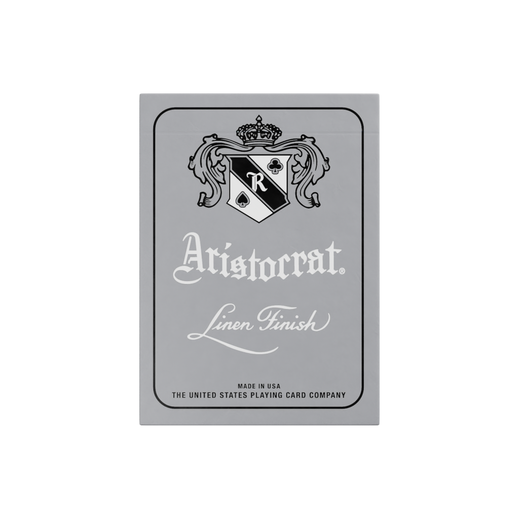 Aristocrat 727 Silver 110th Anniversary Playing Cards