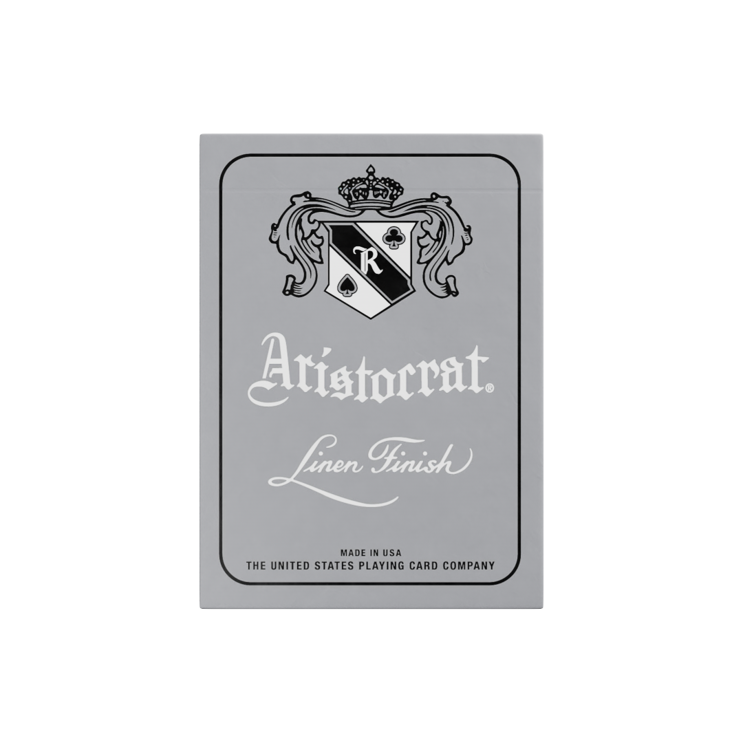 Aristocrat 727 Silver 110th Anniversary Playing Cards