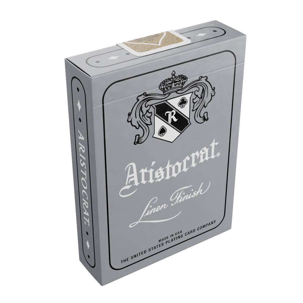 Aristocrat 727 Silver 110th Anniversary Playing Cards