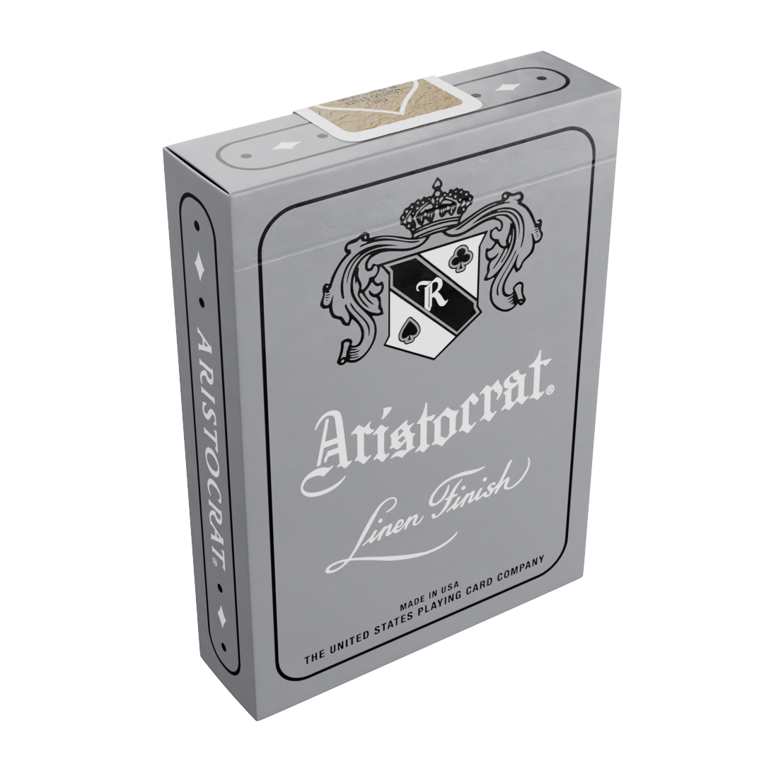 Aristocrat 727 Silver 110th Anniversary Playing Cards