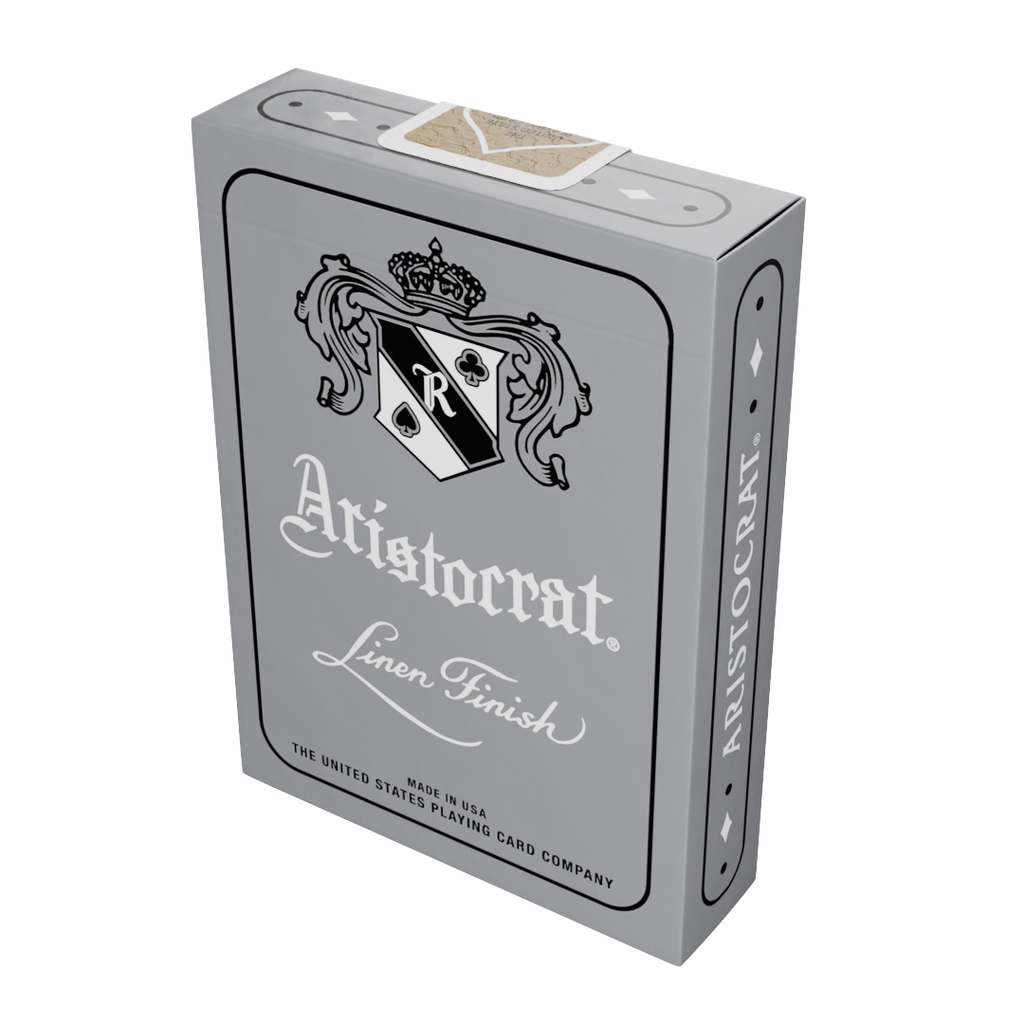 Aristocrat 727 Silver 110th Anniversary Playing Cards