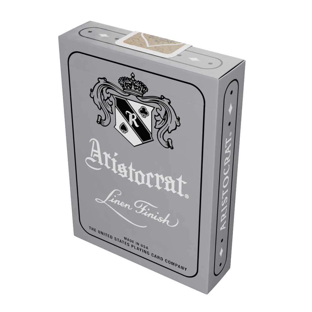 Aristocrat 727 Silver 110th Anniversary Playing Cards