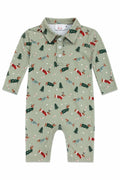 Dachshund Through the Snow L/S Polo One-Piece