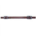 Tahoe Leather Adjustable Curb Strap for Horses