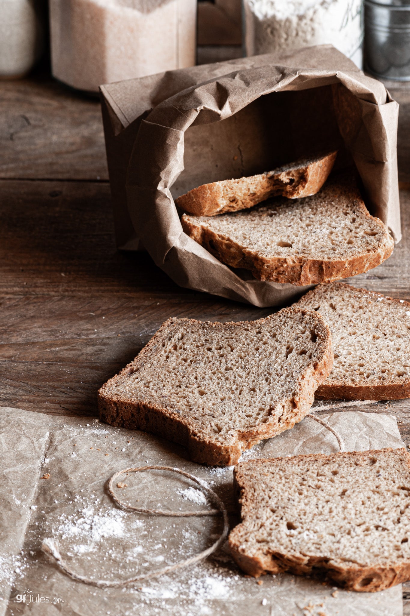 gfJules Gluten Free Corn-Free Multigrain Biscuit & Breakfast Baking Flour - Best By: Oct 2026 (see note below in Description)