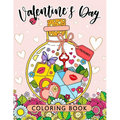 Valentines Day Coloring Book: Stress-relief Coloring Book For Grown-ups (I love you) - Paperback