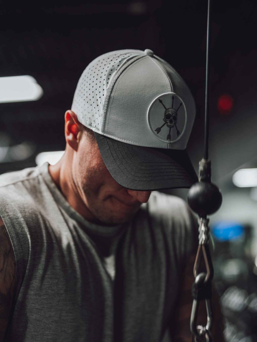 VARSITY CAP : WHITE