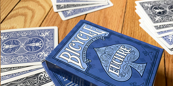 Bicycle Euchre Playing Cards – Blue Dual-Deck Set