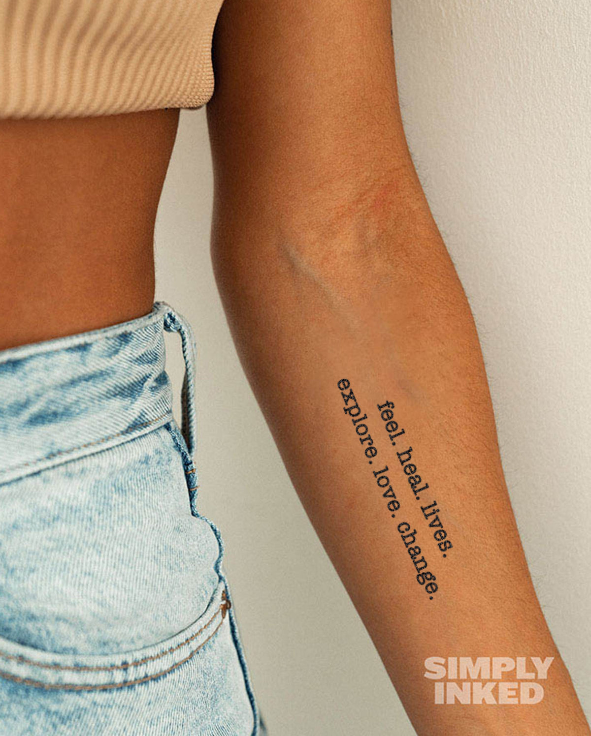 “Explore Love Change” Tattoo