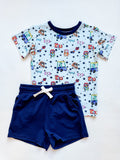 The Grannies: Pocket Short & Tee