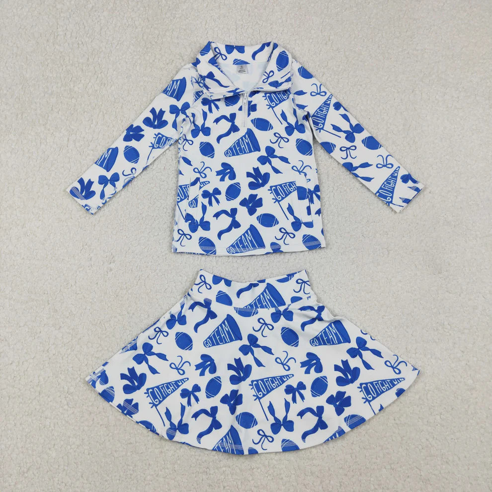 Children School Spirit Jacket & Skirt