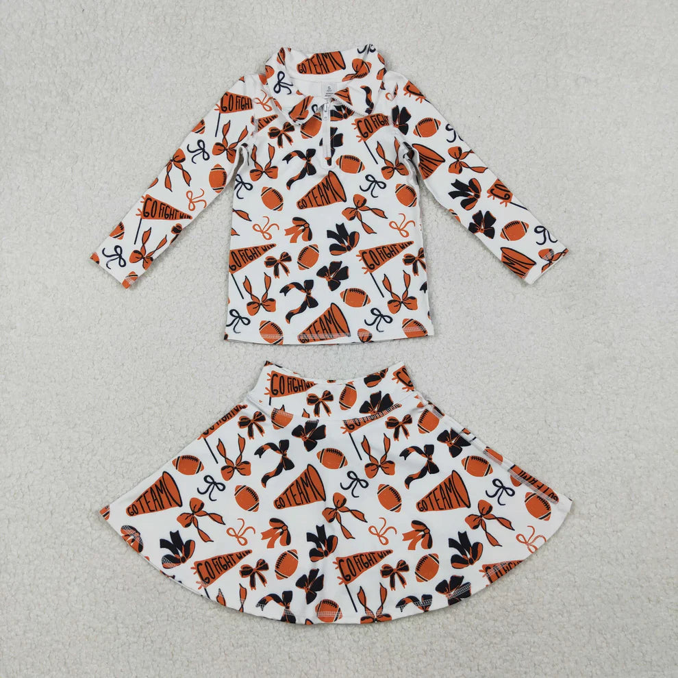Children School Spirit Jacket & Skirt