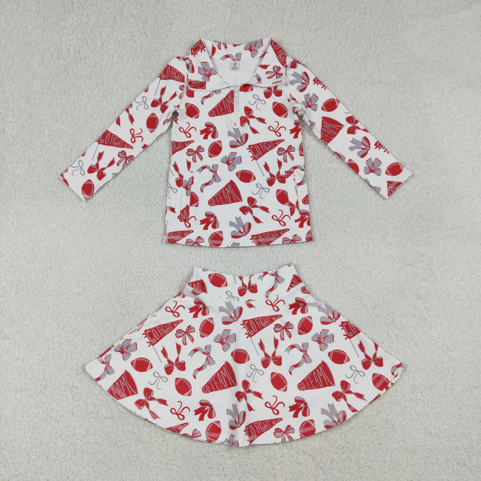 Children School Spirit Jacket & Skirt